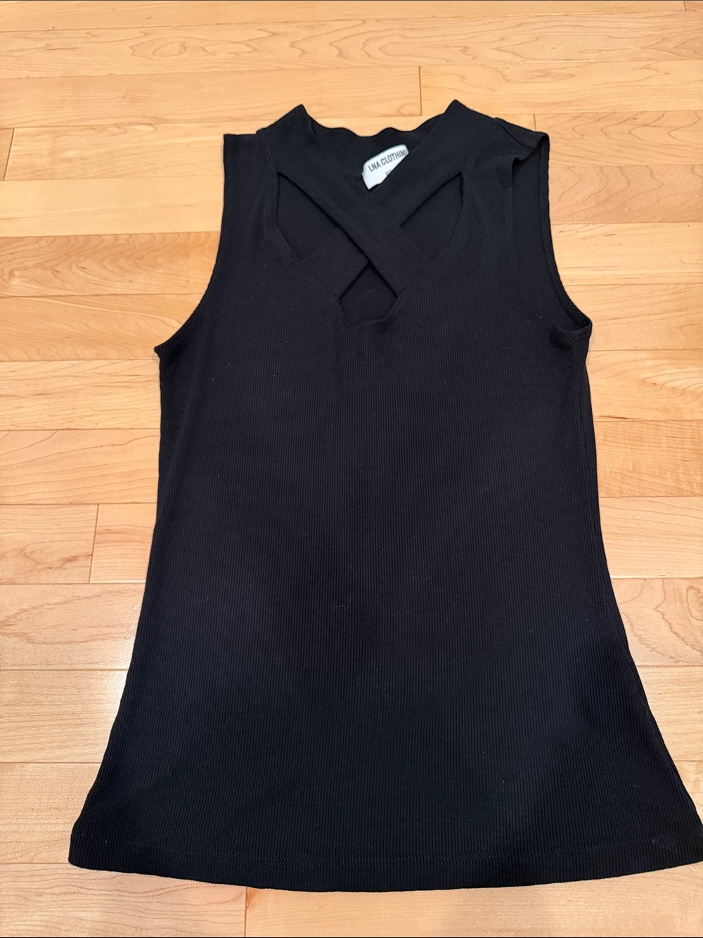 LNA Clothing Sexy Cut Out Tank Top